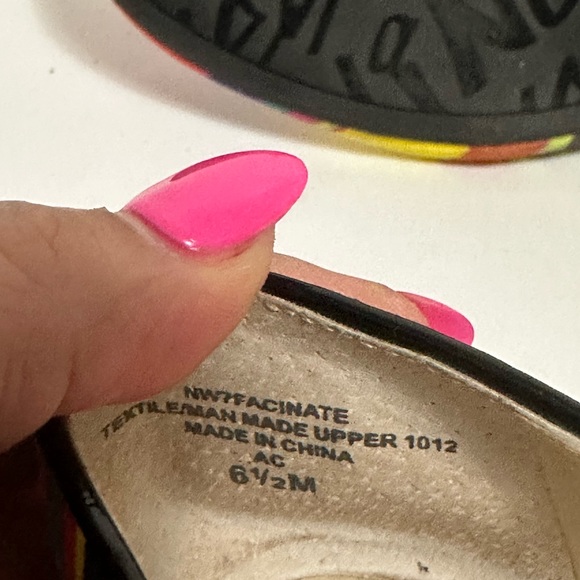 Nine West Women’s Ballet Flats Multicolor Shoes Size 6.5 - Picture 9 of 10